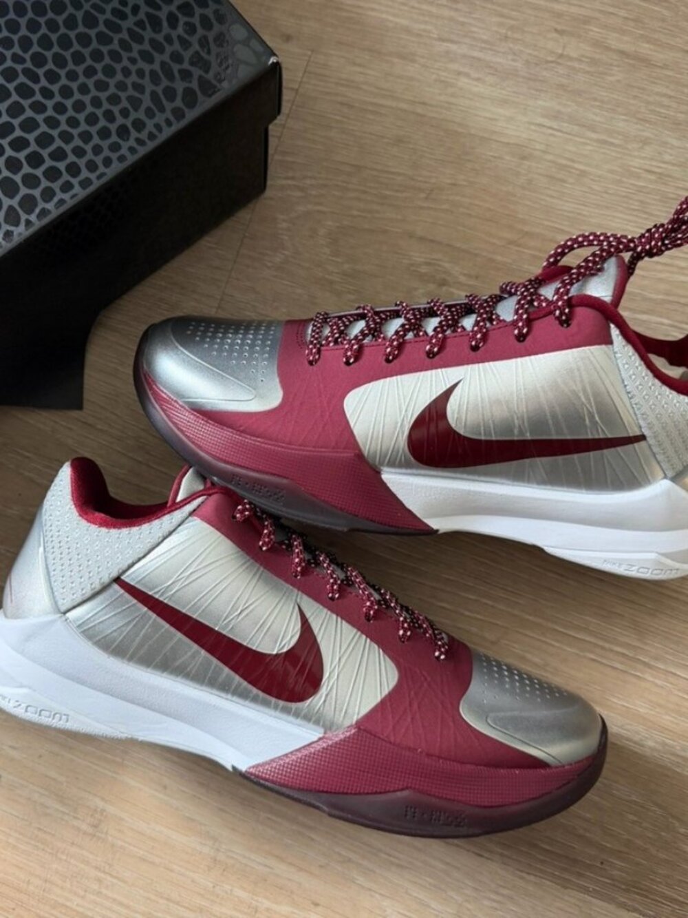 Nike Zoom Kobe 5 Protro 'Lower Merion Aces' 2026 with Box Size 8 Basketball Shoe